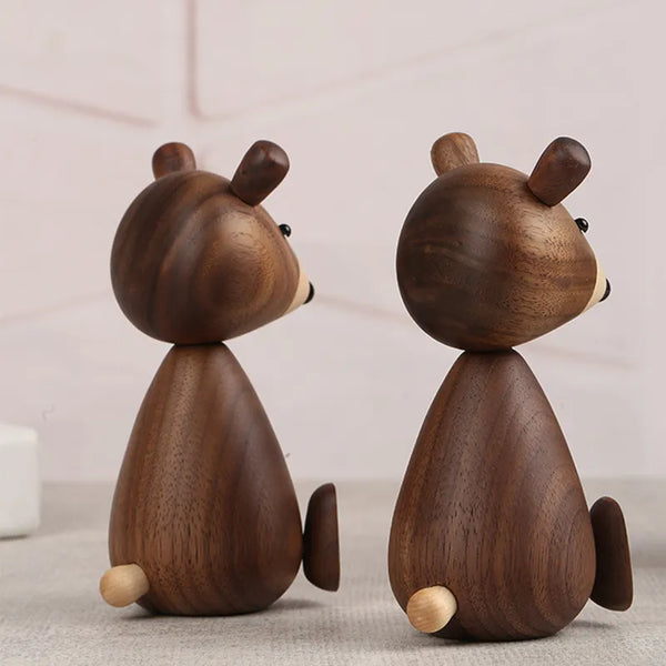 Nordic Woodland Harmony Bear Figurines